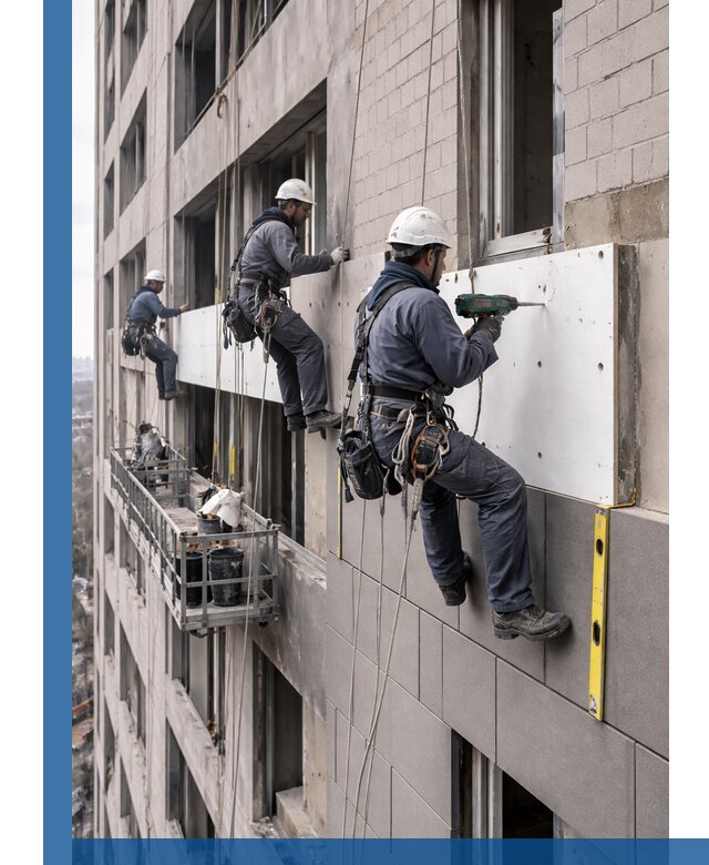 Монтаж фасадных термопанелей высокого качества в Балашове