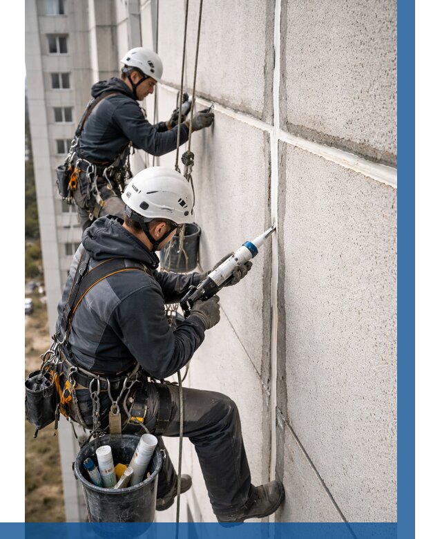 Герметизация межпанельных швов в Балашове от 712 р. | ВЫСОТНИК-Бла