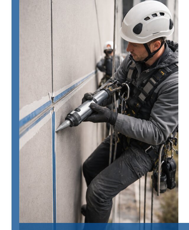 Герметизация стыков фасадных панелей в Балашове качественно и быстро