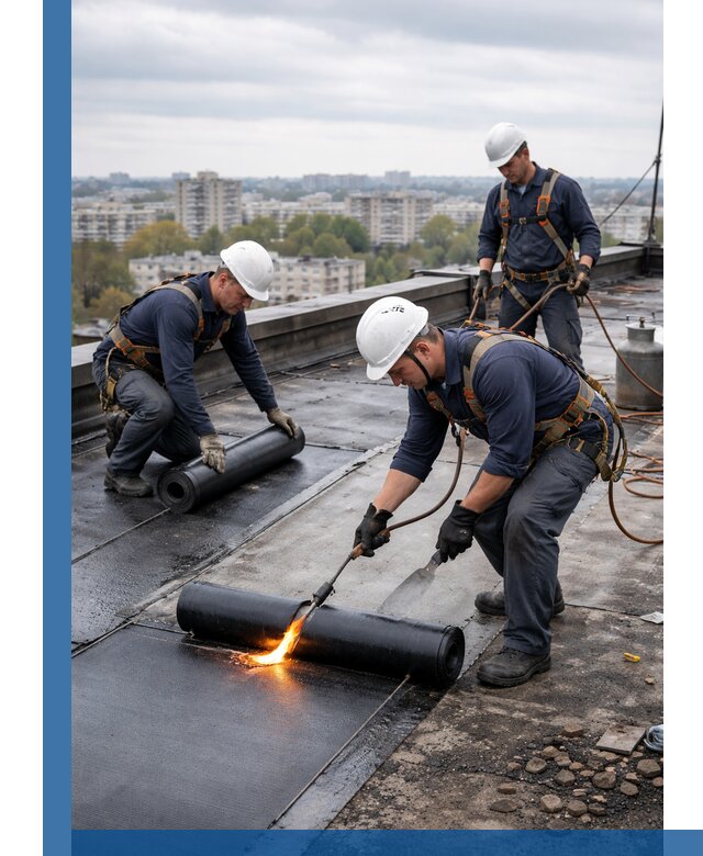 Ремонт наплавляемой кровли в Балашове качественно и надежно