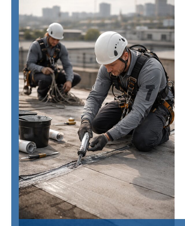 Аварийное и капитальное устранение протечек кровли в Балашове