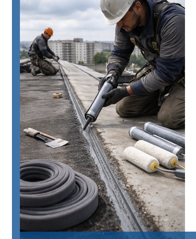 Герметизация швов кровли в Балашове с гарантией герметичности