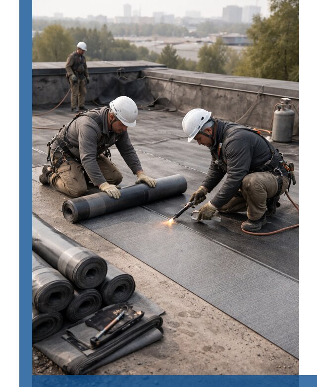 Монтаж мягкой кровли в Балашове профессионально и надежно