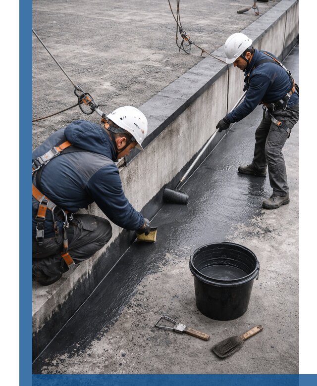 Гидроизоляция кровли жидкой резиной профессионально в Балашове