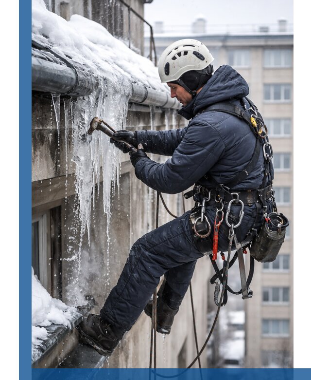 Удаление наледи и чистка водостоков в Балашове оперативно и безопасно