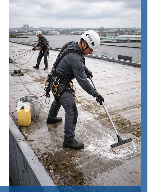 Очистка крыши по графику в Балашове от 7627 р. | ВЫСОТНИК-Бла