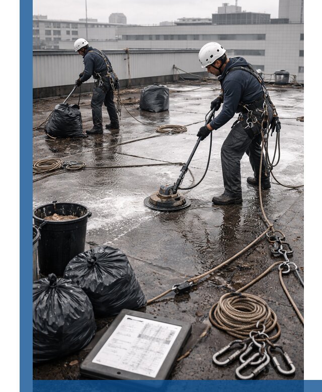 Плановая очистка кровли по графику в Балашове для безопасности