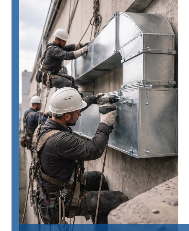 Профессиональный монтаж вентиляционных коробов в Балашове под ключ