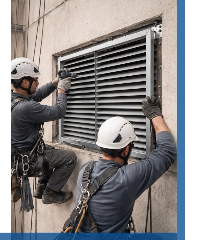 Монтаж вентиляционных решеток в Балашове от 4576 р. | ВЫСОТНИК-Бла