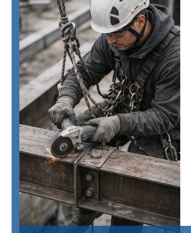 Резка металла на высоте в Балашове для зданий и конструкций