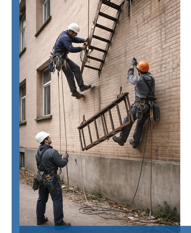 Демонтаж пожарной лестницы в Балашове быстро и безопасно