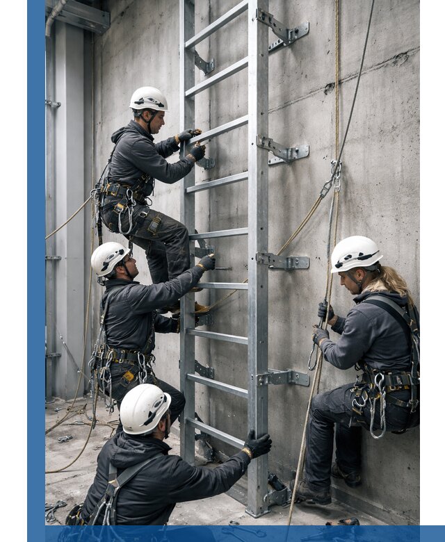 Монтаж металлических лестниц в Балашове под ключ со гарантией