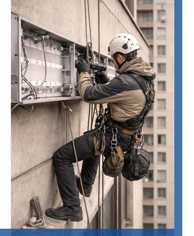 Ремонт вывески на высоте в Балашове от 4576 р. | ВЫСОТНИК-Бла