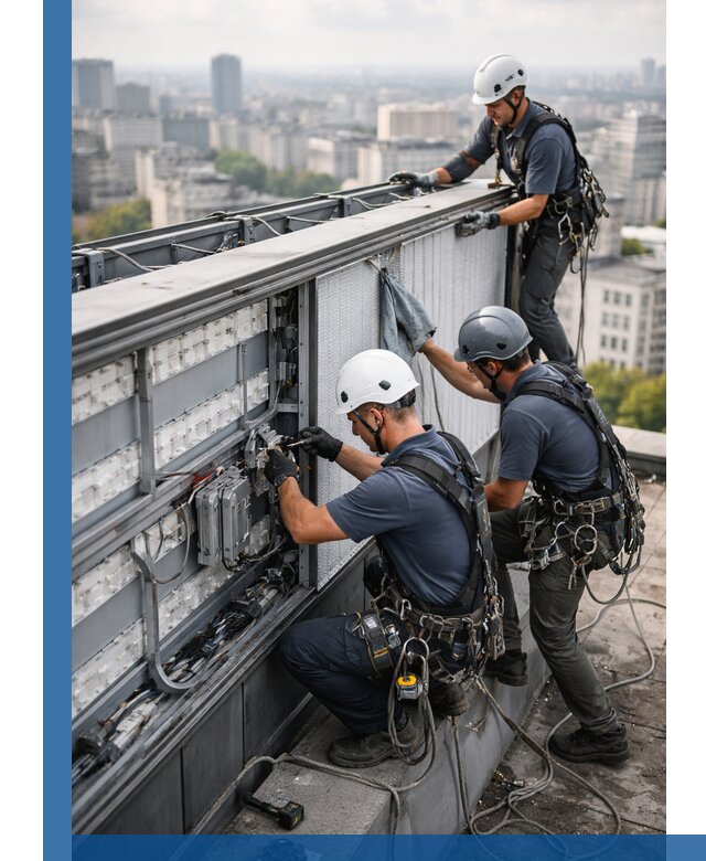 Профессиональное обслуживание крышной рекламы в Балашове под ключ