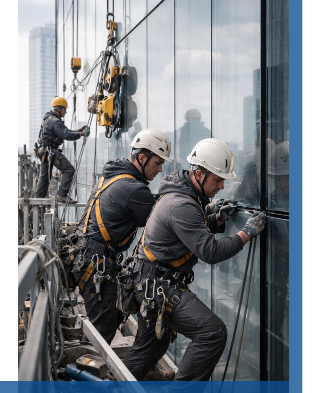 Структурное остекление фасадов в Балашове от 9661 р. | ВЫСОТНИК-Бла