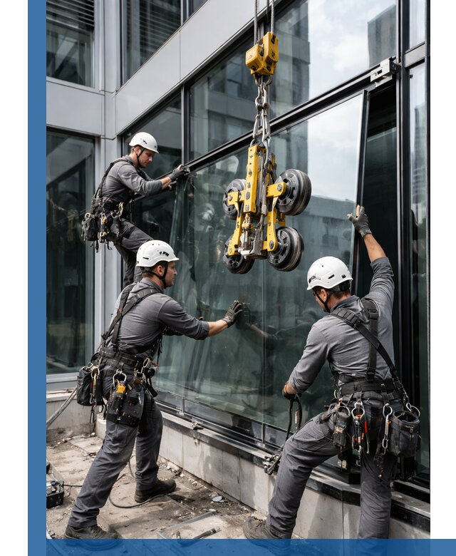 Структурное остекление фасадов в Балашове монтаж и обслуживание