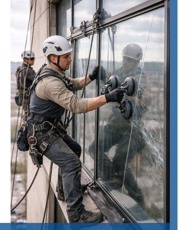 Замена стекла в витраже в Балашове под ключ от 8644 р. | ВЫСОТНИК-Бла