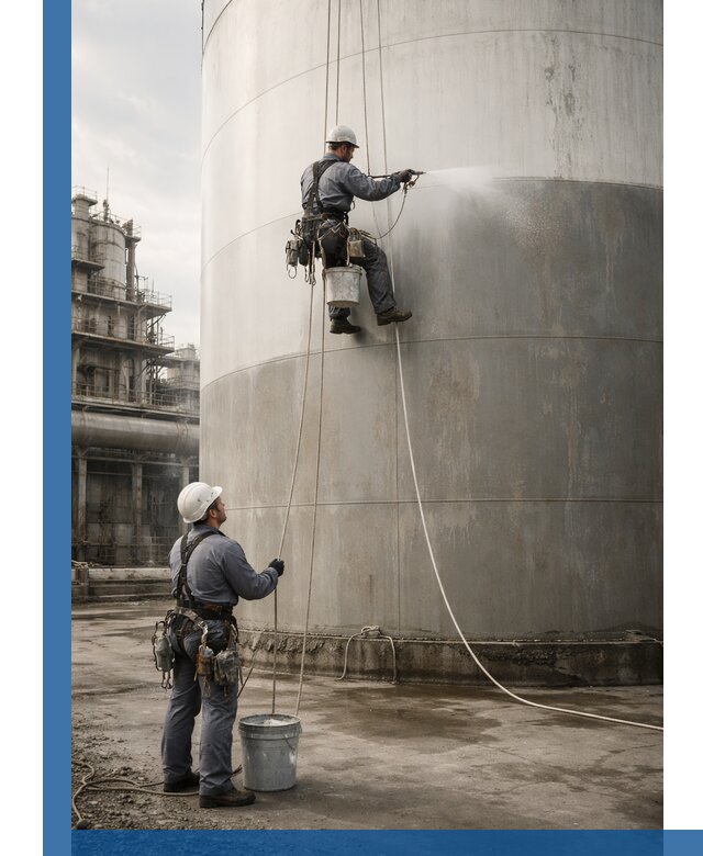 Покраска стальных резервуаров и емкостей в Балашове профессионально