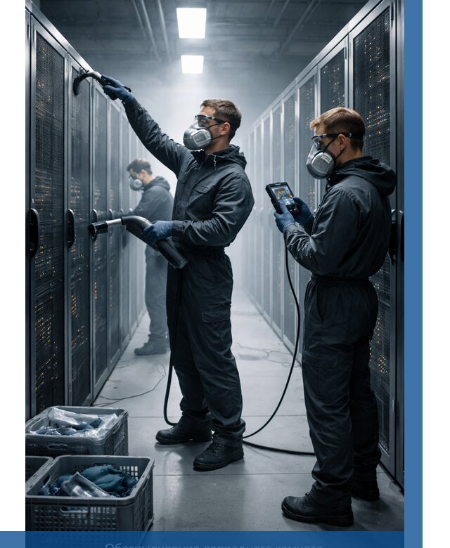 Обеспыливание серверной комнаты в Балашове от 4576 р. | ВЫСОТНИК-Бла