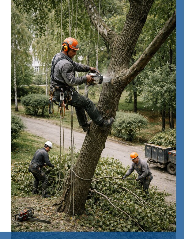 Кронирование деревьев в Балашове от 6610 р. | ВЫСОТНИК-Бла