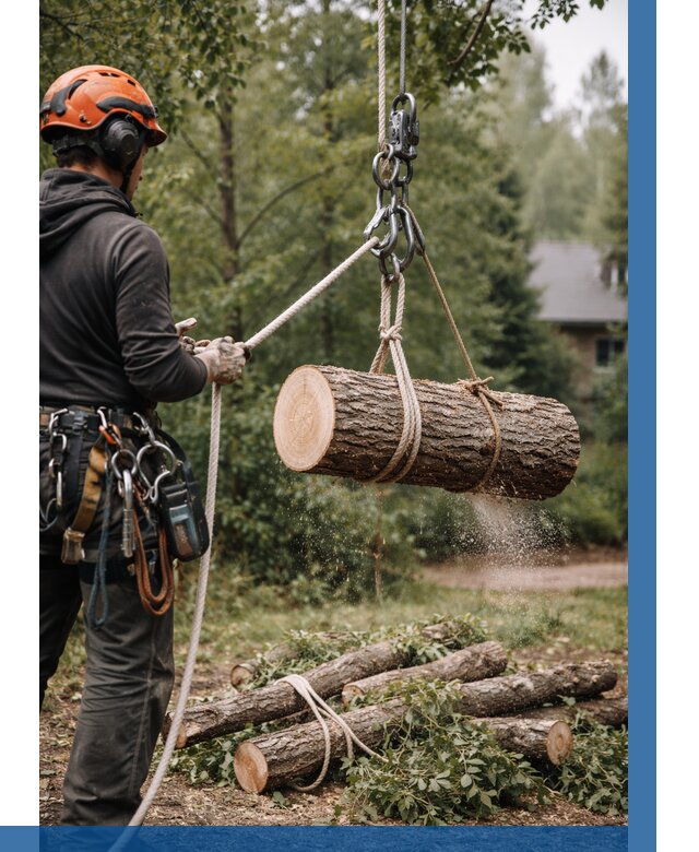 Валка деревьев частями в Балашове от 7627 р. | ВЫСОТНИК-Бла