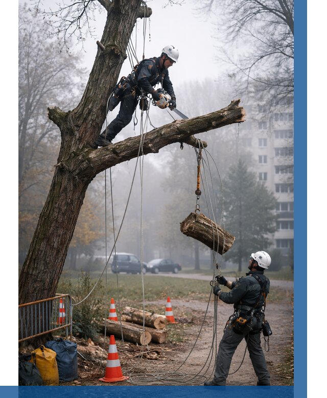 Удаление аварийных деревьев в Балашове от 15254 р. | ВЫСОТНИК-Бла
