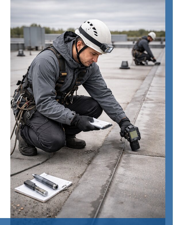 Обследование кровли на протечки в Балашове от 4576 р. | ВЫСОТНИК-Бла