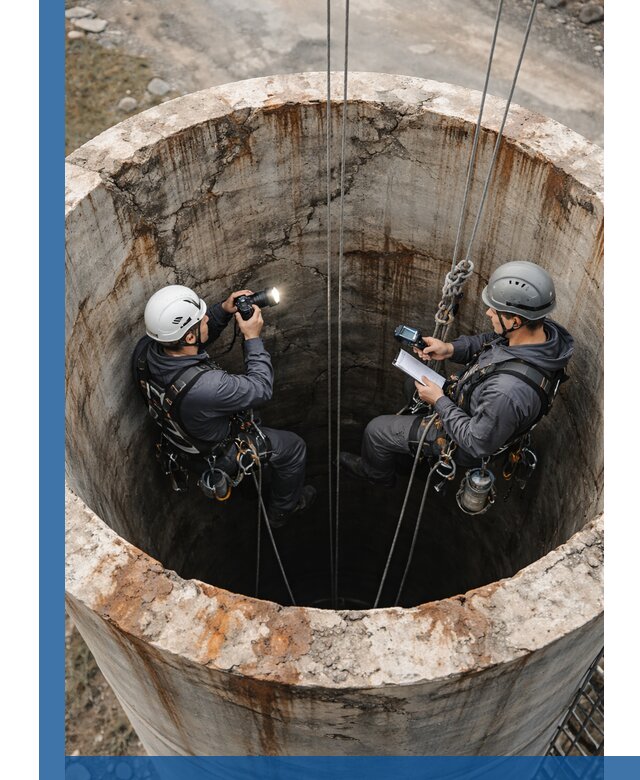 Обследование дымовой трубы: диагностика и оценка состояния в Балашове